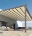 Pergola with Roof and Sides Awning
