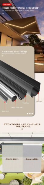 Retractable Awning for House