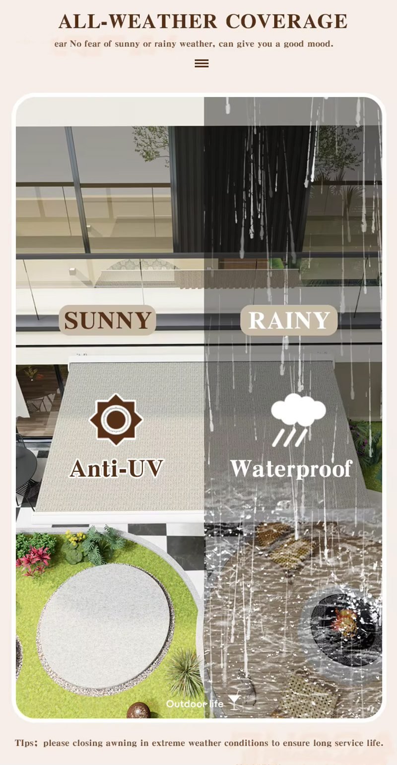 Retractable Awning for House