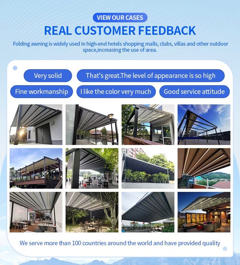 Retractable Shade Canopy