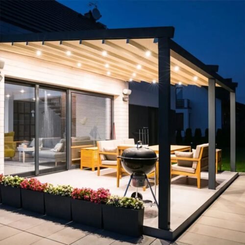 Retractable Shade Canopy