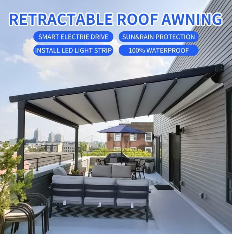Retractable Shade Canopy