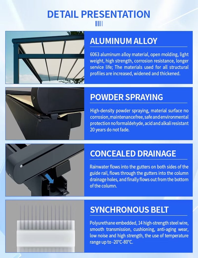 Retractable Shade Canopy
