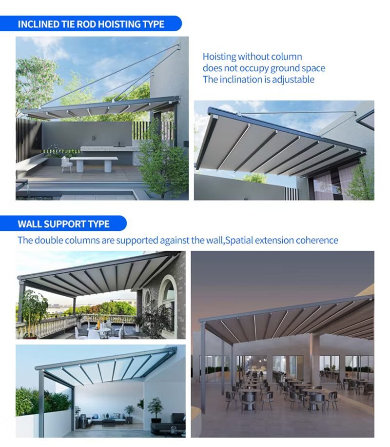 Retractable Shade Canopy