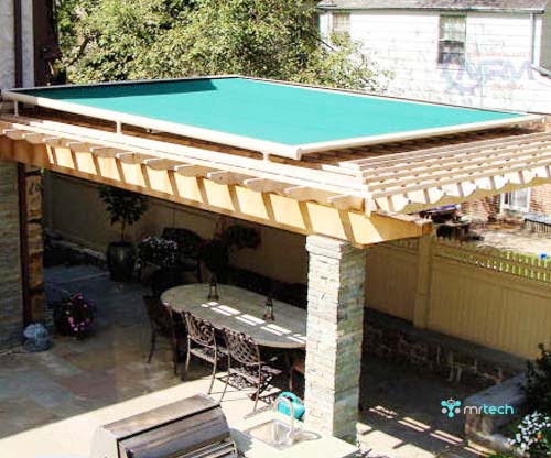 Roof sunshade Waterproof Retractable Awning