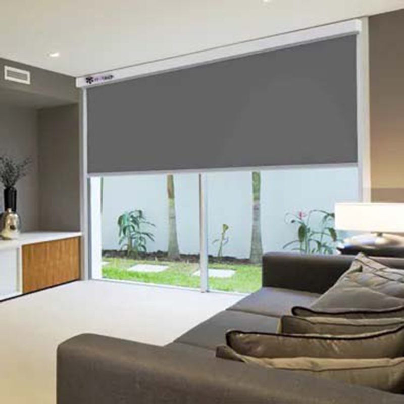 Tubular Motorized Remote Control Blinds