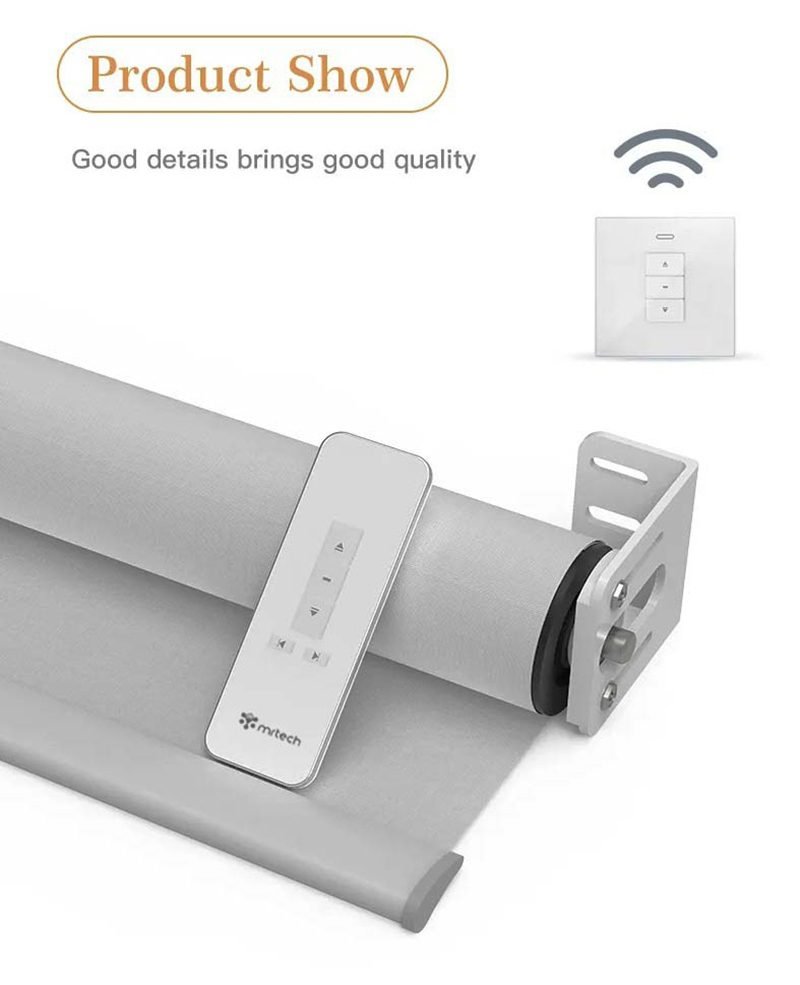 Tubular Motorized Remote Control Blinds