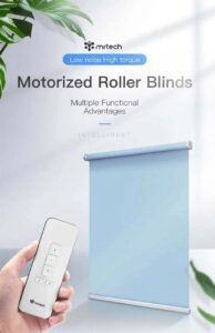 Wifi Tubular Motor with Roller Blinds for Windows