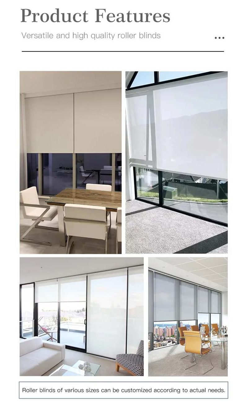 Wifi Tubular Motor with Roller Blinds for Windows