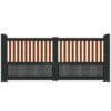 Aluminium Double Swing Gates