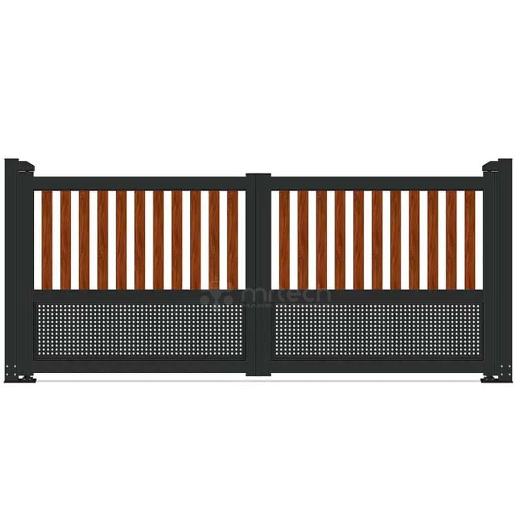 Aluminium Double Swing Gates