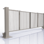 Aluminium Track Bi Fold Swing Gates