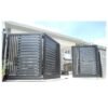 Aluminium Trackless Bi Folding Swing Gate