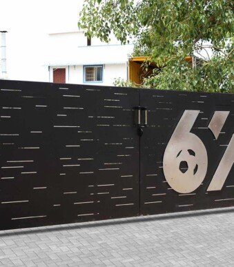 Mild Steel Laser Cutting Gates