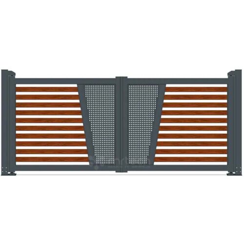 Modern Aluminum Swinging Gate Designs