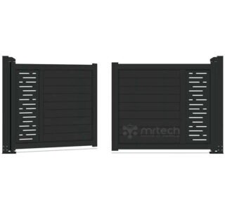 Modern Aluminum Swinging Gate Designs