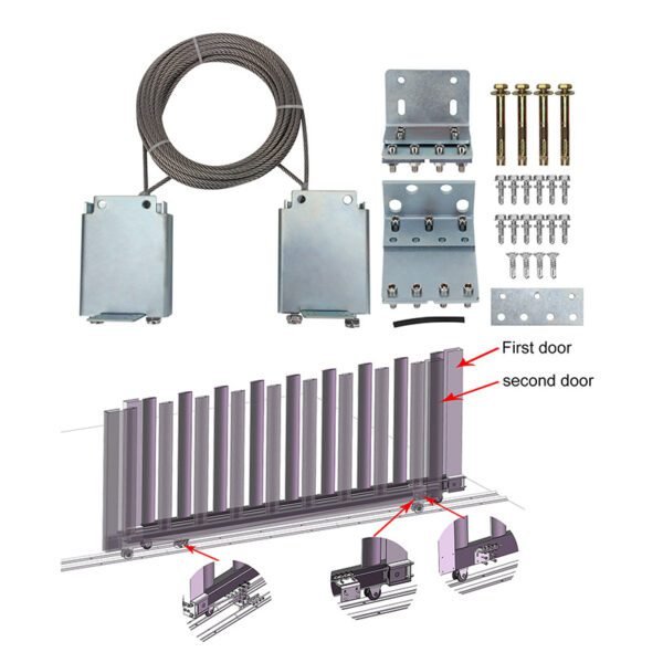 Telescopic Sliding Gate Kit