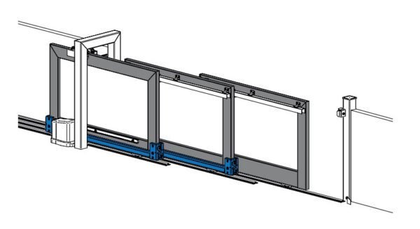 Telescopic Sliding Gate Kit