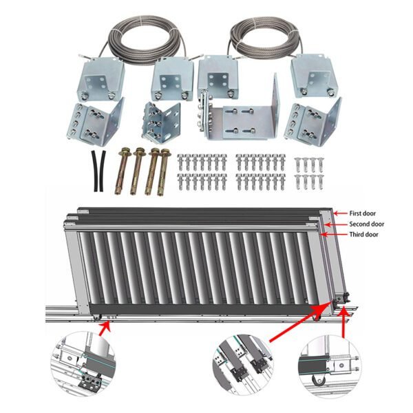 Telescopic Sliding Gate Kit