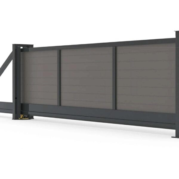 aluminum cantilever gate