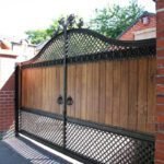 Wooden Swing Gate Design