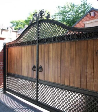Wooden Swing Gate Design