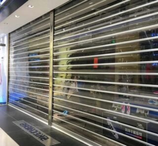 Transparent Roller Door
