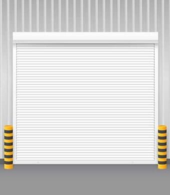 Aluminum Rolling Shutter Doors for Security