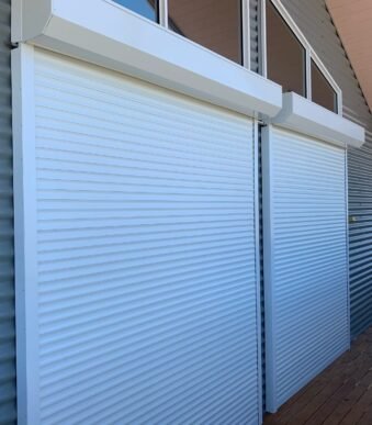 Exterior Interior High Quality Motorized Rolling Shutter