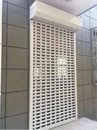 Grill Rolling Shutter Design for Residential Building