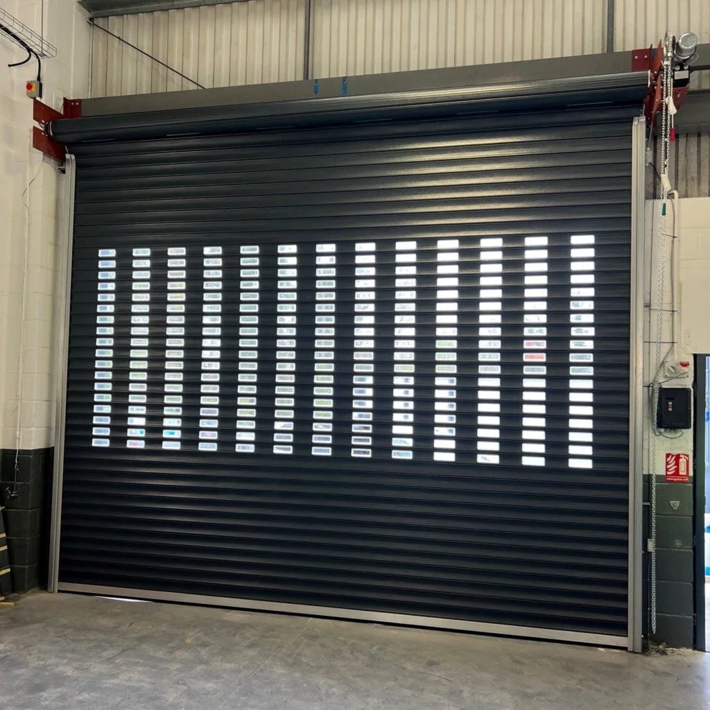 PVC High Speed Fast Industrial Roll Up Shutter Door » Mr. Tech