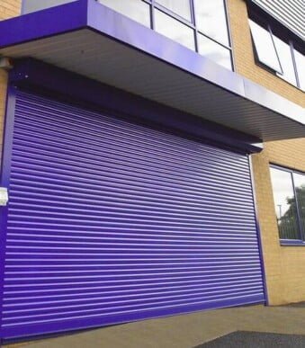 Steel Commercial Electric Roller Shutter Doors