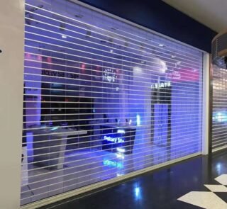 Transparent Security Shutter