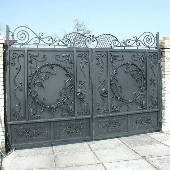 Wrought Iron Gate