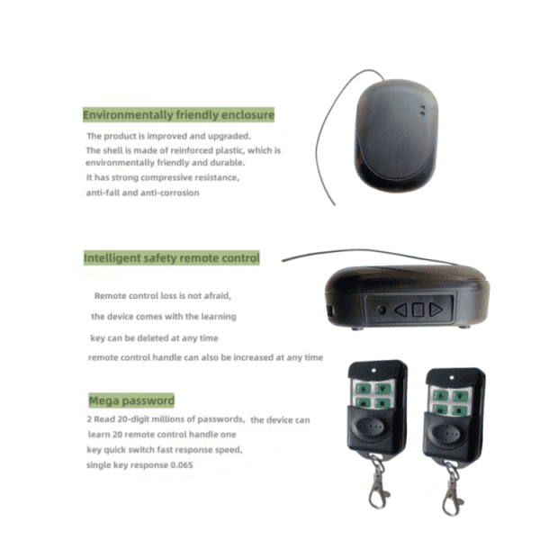 Controller with Remote Control Electric Side Shutter Motor