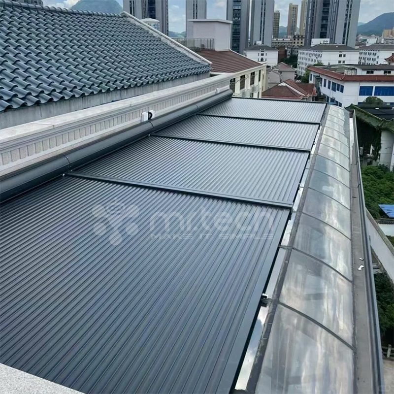 Horizontal Roller Shutter Doors for Glass Roof Sunshade