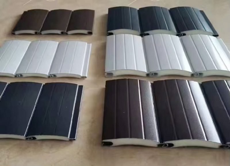 Horizontal Roller Shutter Doors for Glass Roof Sunshade 7