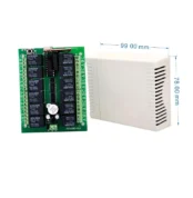 MR RL12PC RF Wireless automatic door and window 315mhz433mhz 12 channel relay controller receiver