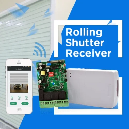 Rolling Shutter Motor Receiver Remote Controller