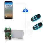 Rolling Shutter Side Motor WIFI Mont roller Receiver Kit