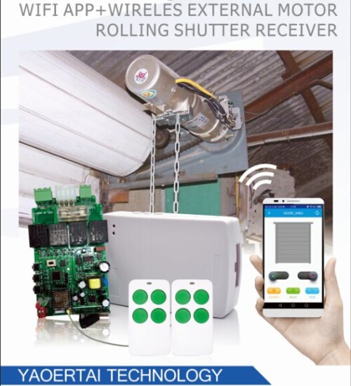 Smart Door Roller Shutter Remote Controller WiFi APP Control