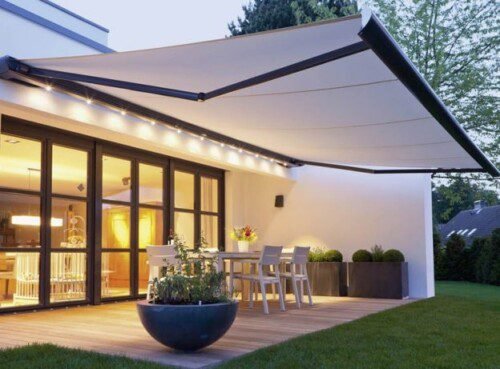 automatic window awnings