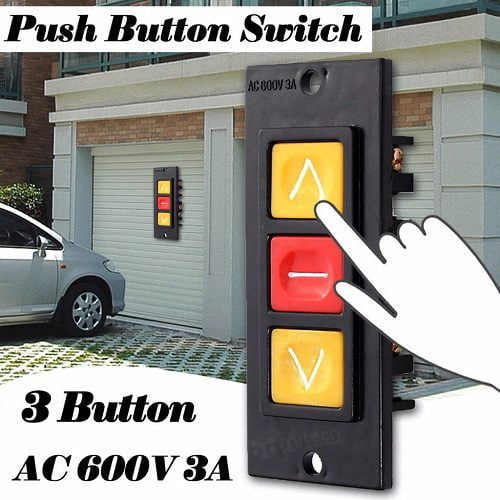 VGeneric Push Button Station Up Down Arrows With Stop Button Hoist Roller Shutter Door