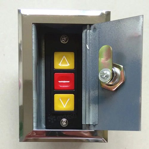 Push Button with Safety Lock Key Box Housing Box