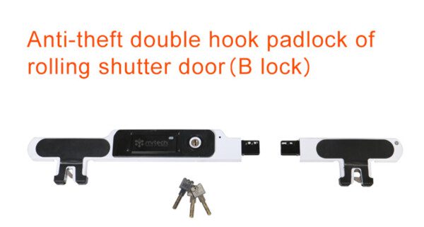 Anti-Theft Double Hook Padlock of Rolling Shutter Door B lock