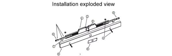 Automatic Electric Bottom Beam Locks for Roller Shutter