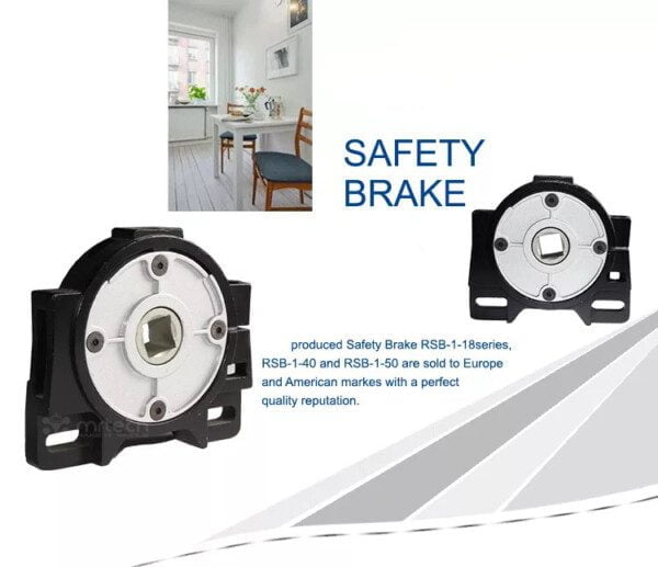 Safety Brake for Rolling Shutter Door Double Way Operator
