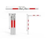 90 Degree Fold Traffic Barrier with LED Light Speed Adjustable