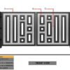 Aluminium Composite Panel and MS Steel Gate