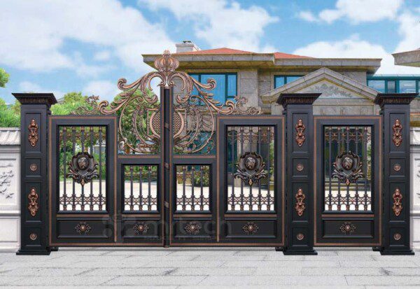 Aluminum Alloy Powder Coated Arch Swing and Sliding Gates